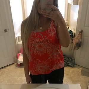 CAbi floral tank top